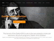 Tablet Screenshot of daltonprogram.org
